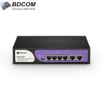Switch Gigabit S1000-4P2F 6 Cổng VLAN/Default/CCTV mode chống sét 6KV BDCOM