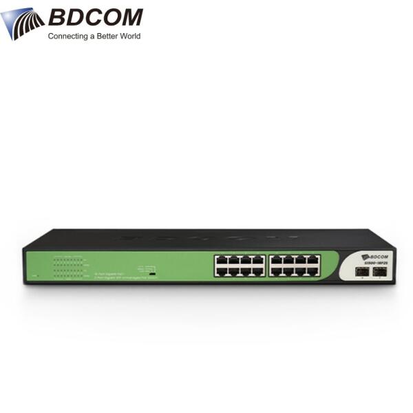 Switch Gigabit S1500-16T 16 Cổng VLAN/Default/CCTV mode chống sét 6KV BDCOM