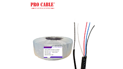 CÁP 4 LÕI 0.5 GIA CƯỜNG 500m PRO CABLE (Model: U2000-4150P)