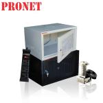 TỦ RACK 6U-D400 (TREO TƯỜNG, MÀU ĐEN, CAMERA) Mặt cửa lưới/ Giá rẻ