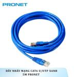 Dây nhảy mạng Cat6 U/UTP Xanh 5m PRONET