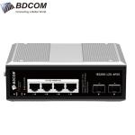 Switch Gigabit IES200-LS2040P 4 Cổng VLAN/Default/CCTV mode chống sét 6KV BDCOM