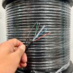 Cáp LAN CAT6 FTP 24AWG 4PRS - PE - SS- (St 1.0mm)