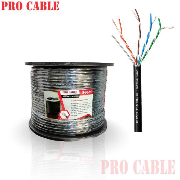 PRO-CABLE Cat5E UTP CCA  24AWG/4PRS Outdoor SS (7 x 0,33mm)
