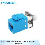 RJ45 Cat6 UTP Keystone Jack PRONET