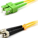 Dây nhảy quang ST/APC-FC/UPC, Singlemode 9/125 Duplex