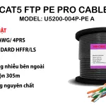 Cáp mạng Cat5 FTP PE PRO CABLE LS (Model: U5200-004P-PE A)