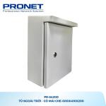 Tủ Ngoài Trời PRONET PR-6420D Có Mái Che 600x400x200mm