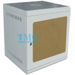 Tủ Mạng Treo Tường 12U Sâu 600 Cửa Mica Màu Ghi -TMC RACK 19’’
