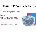 Cáp mạng Cat6 FTP Màu Trắng - Pro Cable Chính Hãng, Hiệu Năng Vượt Trội