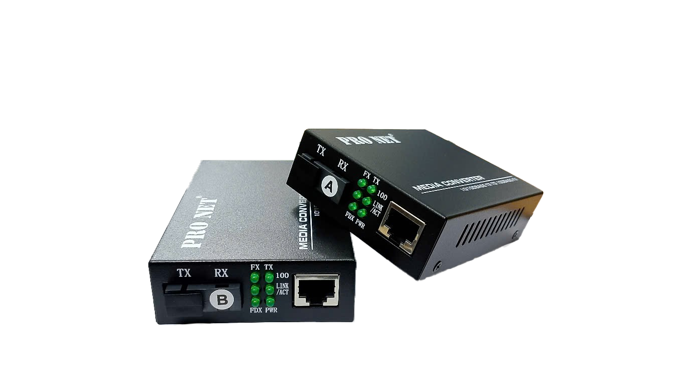 Bộ chuyển đổi quang điện 1 sợi quang  PR-FE110S-20B (MODEL:  PR-FE110S-20B)