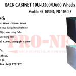 TỦ RACK 10U-D500 - MÀU TRẮNG  - TREO TƯỜNG (Camera)/ Giá rẻ.