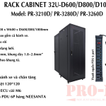 Tủ Rack 32U 19 inch PRONET D600 (pr-3260D)