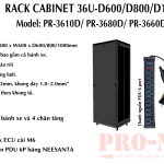 Tủ Rack 36U 19 inch PRONET D1000