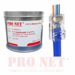 Hạt mạng xuyên thấu Cat6 PRO NET mạ crom