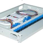 Hộp phối quang ODF 24FO bắt rack chuẩn 19’’ Full phụ kiện SC/UPC – PRONET