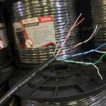 PRO-CABLE Cat5E UTP CCA  24AWG/4PRS Outdoor SS (7 x 0,33mm)