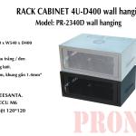 Tủ Rack 4U D400 Treo Tường PRONET - Tủ Đựng Đầu Ghi Camera Giá Rẻ