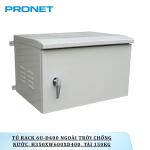 Tủ Rack 6U PR-0640T Treo Tường Cửa Lưới D400 H350xW540 Tải 150kg PRONET