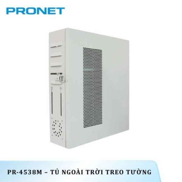 Tủ đầu ghi 44x37x12cm, tôn 0.8mm, sơn tĩnh điện, màu trắng PRONET